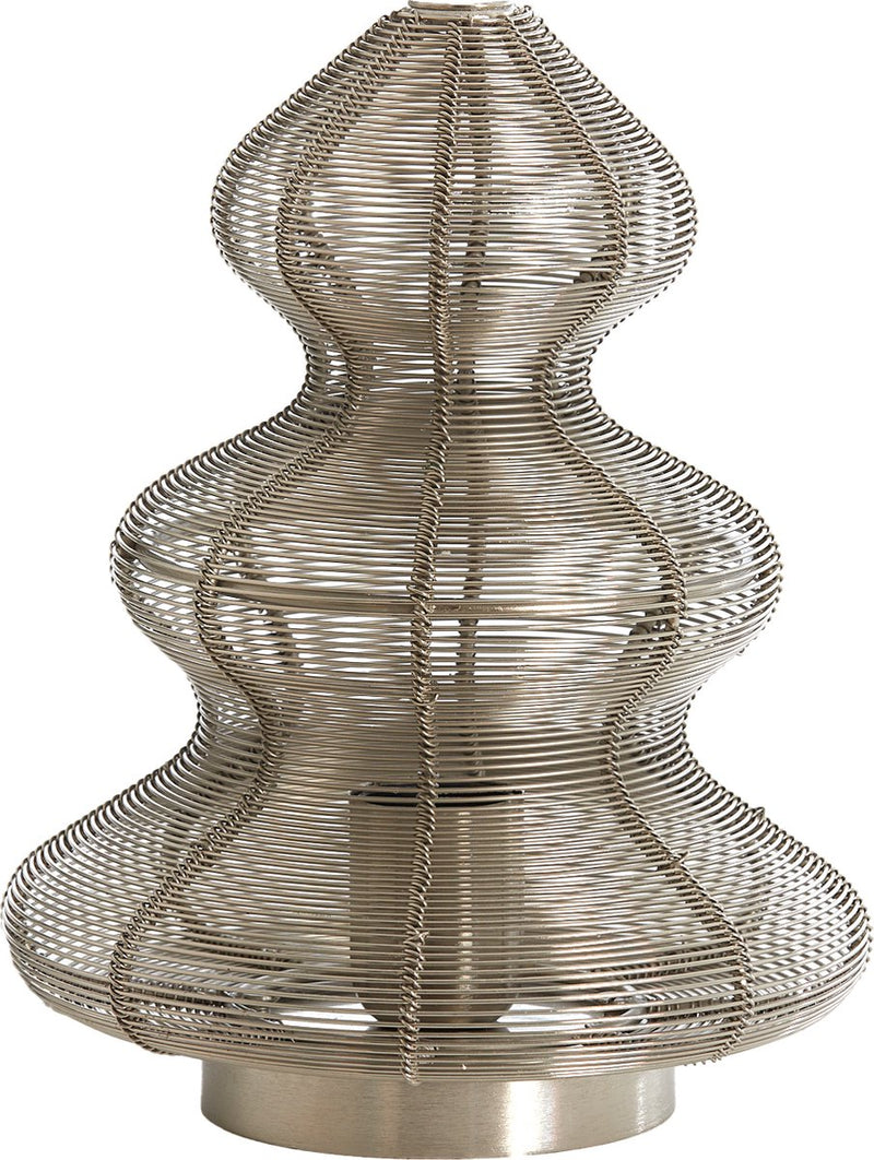 Light&living Tafellamp Ø21x27 cm CHRISTMAS TREE glanzend nikkel
