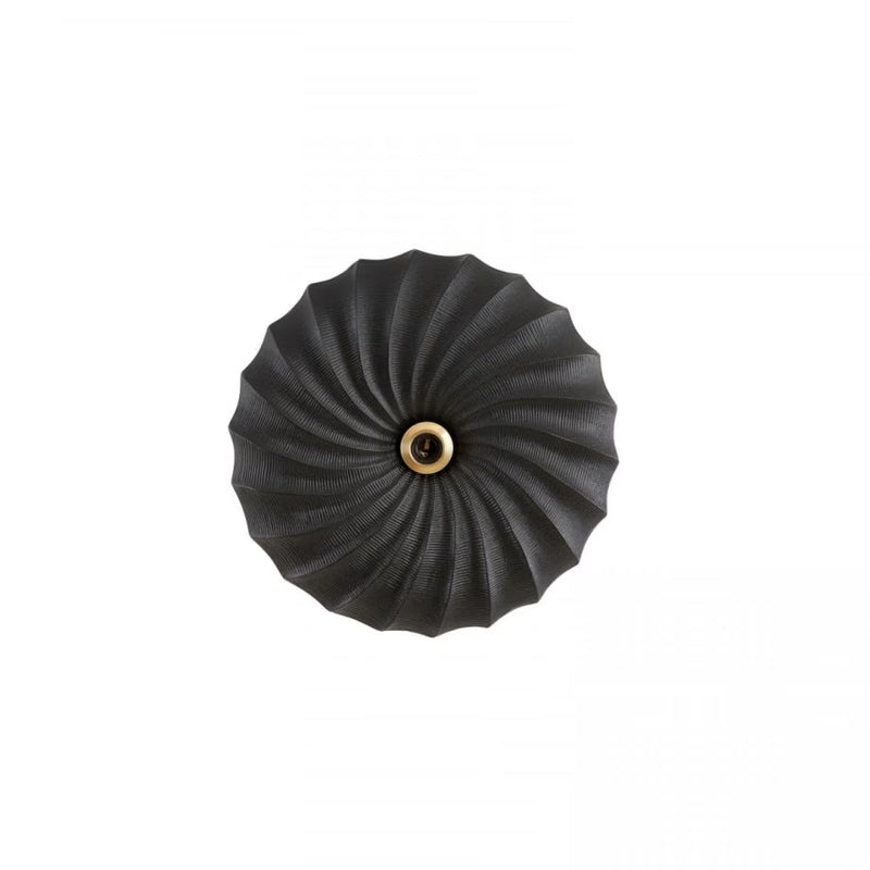 Light & Living Bapato wandlamp Ø51x9 cm - mat zwart